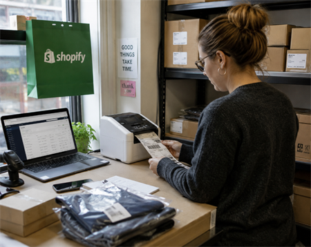 為shopify列印條碼標籤