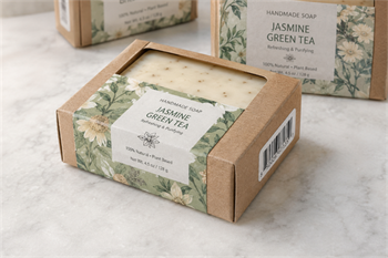 handmade soap with barcodes 帶有條碼的手工皂