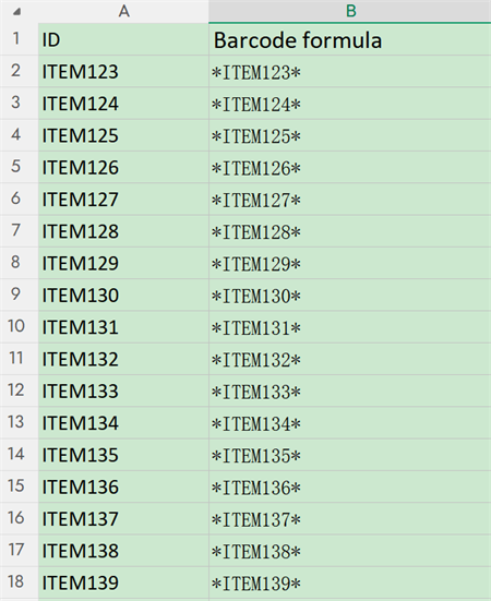 asset id excel 資產id excel
