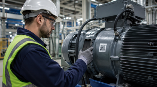 QR code equipment inspectio 二維碼設備檢查