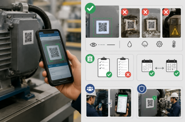 tips for qr code equipment inspectio 二維碼設備檢測提示